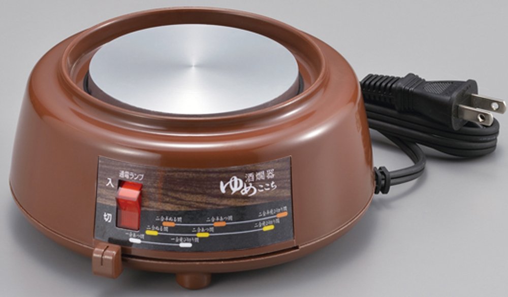 Amazon.co.jp: 丸山技研 ゆめここち 電気 酒燗器 2.5合 ブラウン YDS